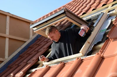 Pose de fenêtres de toit Velux à Sauvimont